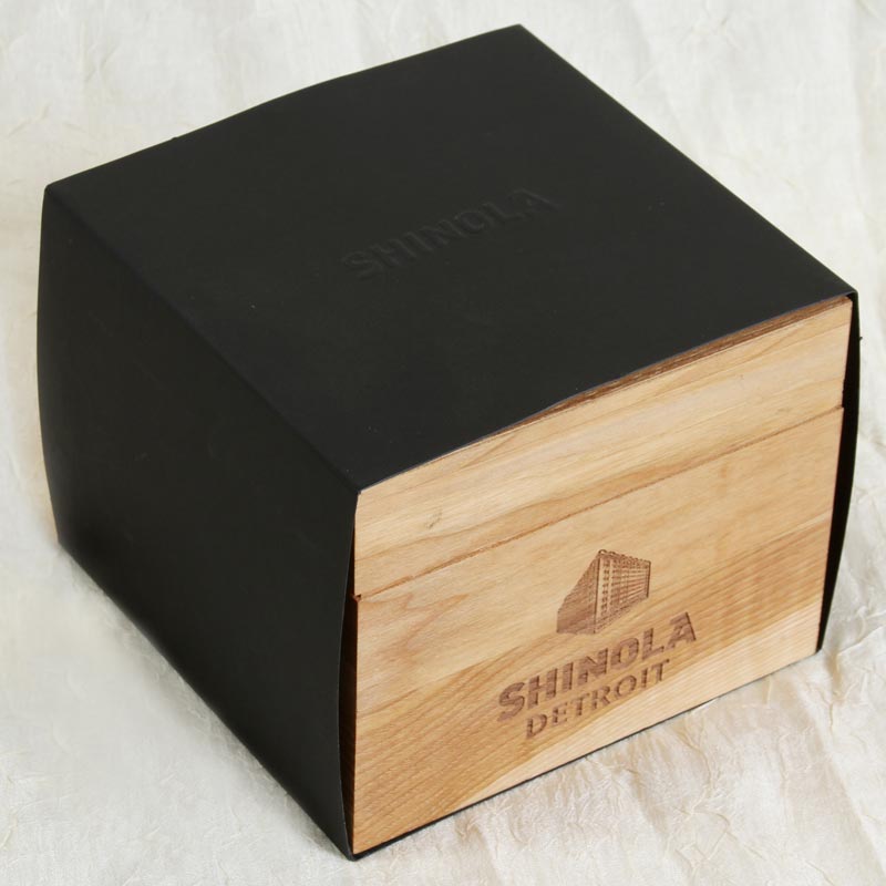 Shinola wooden 2025 watch box