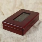 Small specialty box with glass top